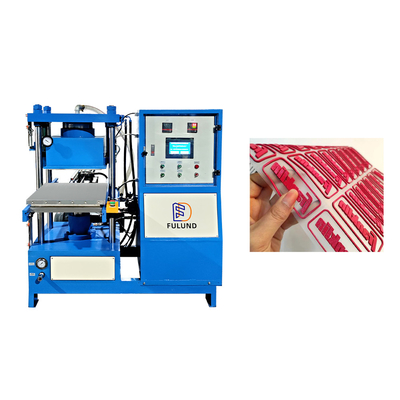 FuLund silicone hot press double head hot pressing plate vulcanizing machine silicone product making machine