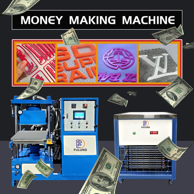 15mm/s Rubber Vacuum Vulcanizing Press Automatic 1400*2000*1600MM
