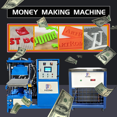 PLC Vacuum Compression Molding Machine Vacuum Plate Vulcanizing Press Machine