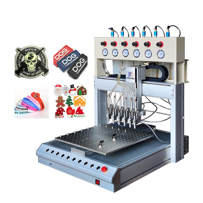 Drip Liquid Dripping Rubber Making Machine Automatic Pvc Rubber Patches Dispensing Machine