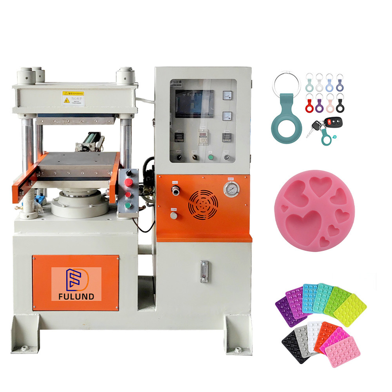 CE Passed Press Vulcanizing Machine , Automatic Hot Press Machine For Rubber Sheet