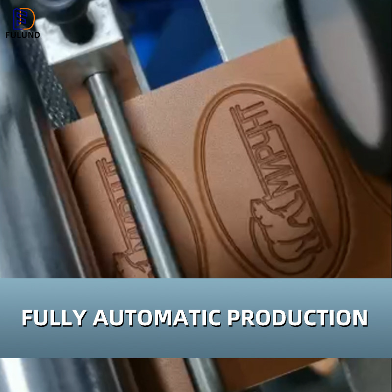 Leather Logo Embossed Digital Heat Press Machine With Servo System