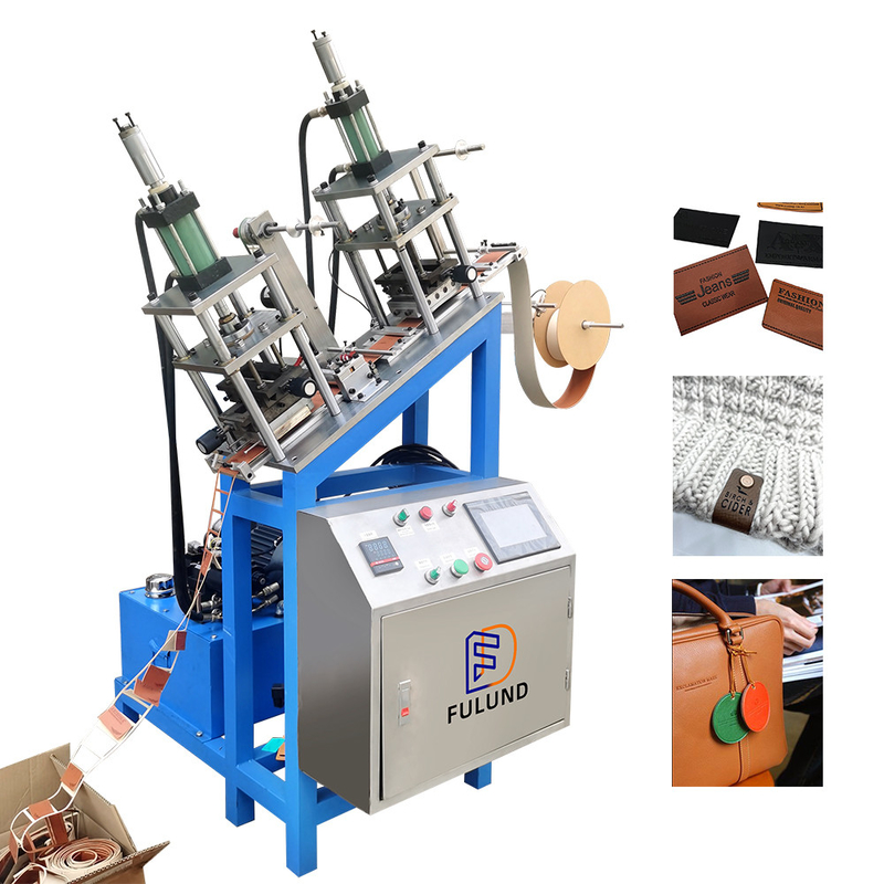 5KW Automatic Heat Transfer Machine Leather Logo Embossed Machine