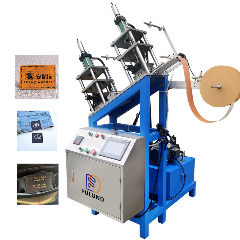 380V Automatic Heat Transfer Machine PU Leather Jeans Trademark Equipment