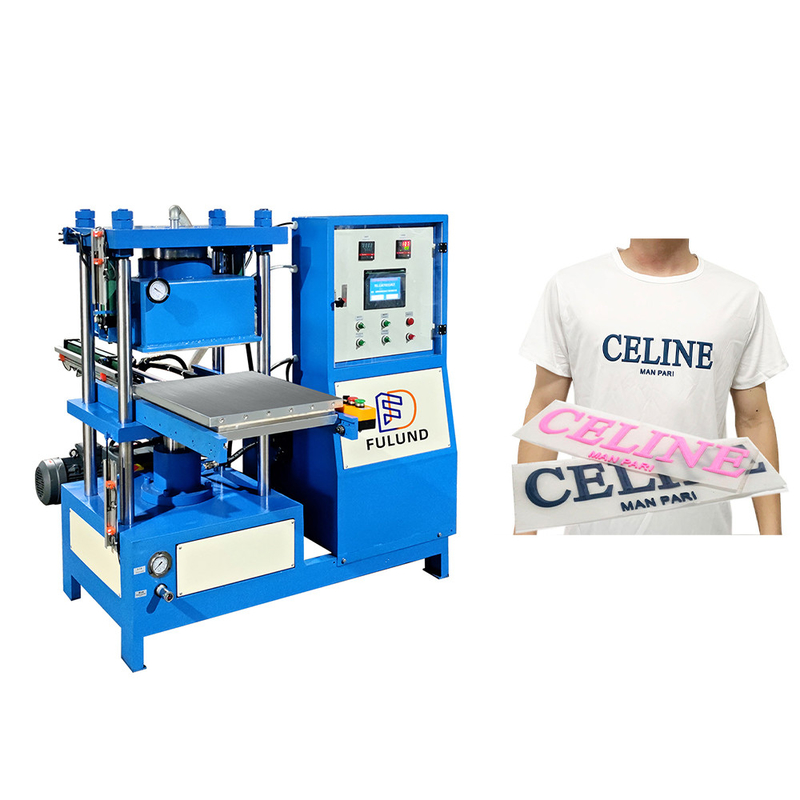 FuLund silicone wristband and Silicone Bracelet flat vulcanizing machine for make watchband