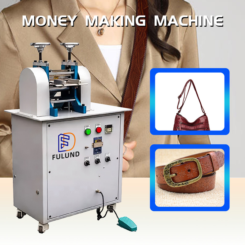 720*420*1050mm Hydraulic Leather Pneumatic Belt Embossing Machine