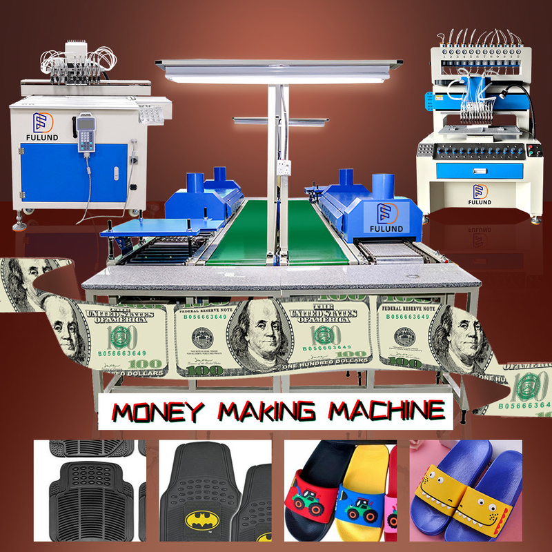 Automatic Car Mat Machine Running Shoes Pvc Injection Shoe Making Machine