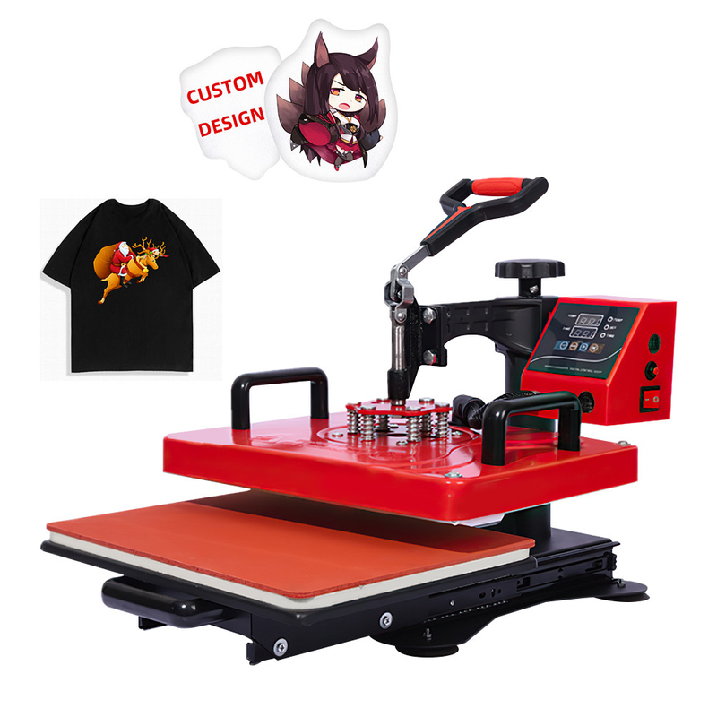 FuLund 15 in 1 heat press machine Multi-functional t-shirt sublimation machine T shirt printing machine