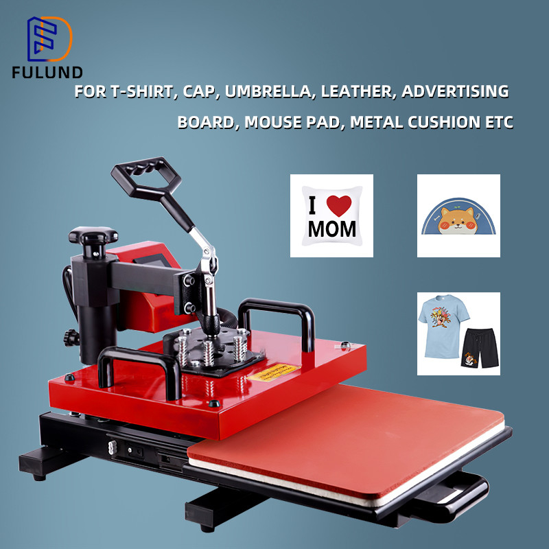 Double Display Advanced New 15 In 1 Combo Heat Transfer Machine Sublimation Heat Press Machine For Mug/Hat/Tshirt/Slate