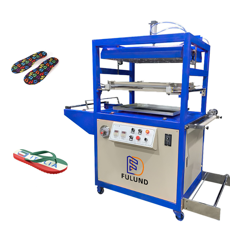 EVA PVC 3D heat transfer machine for slippers, flip flop printing machine, 3D slipper printing machine