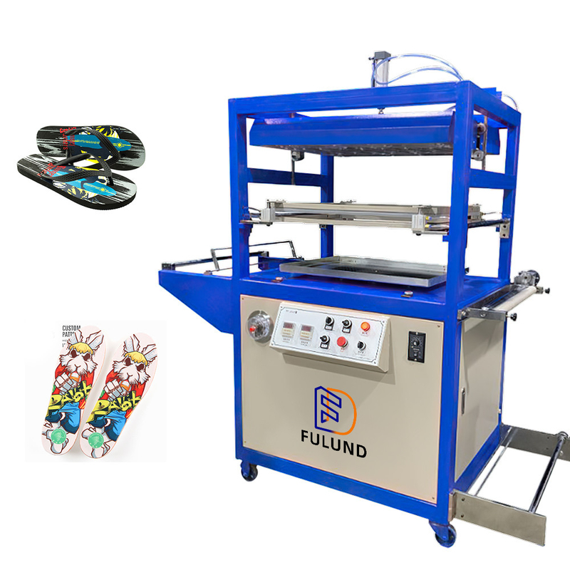 Cheap 3D Beach Shoes Sole Heat Transfer Machine With Vacuum Function