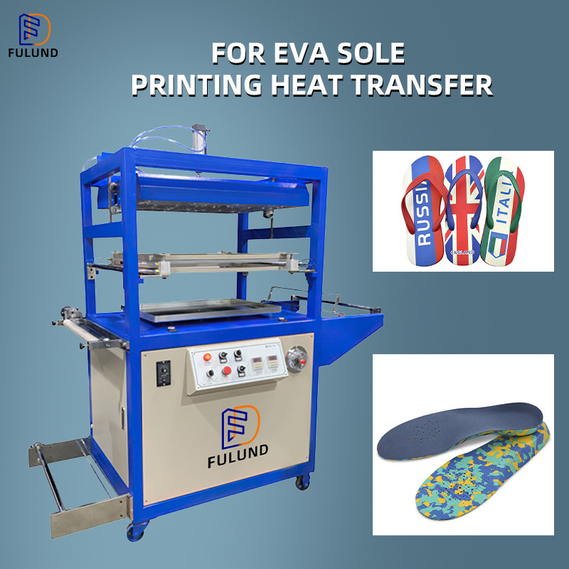 Cheap 3D Beach Shoes Sole Heat Transfer Machine With Vacuum Function