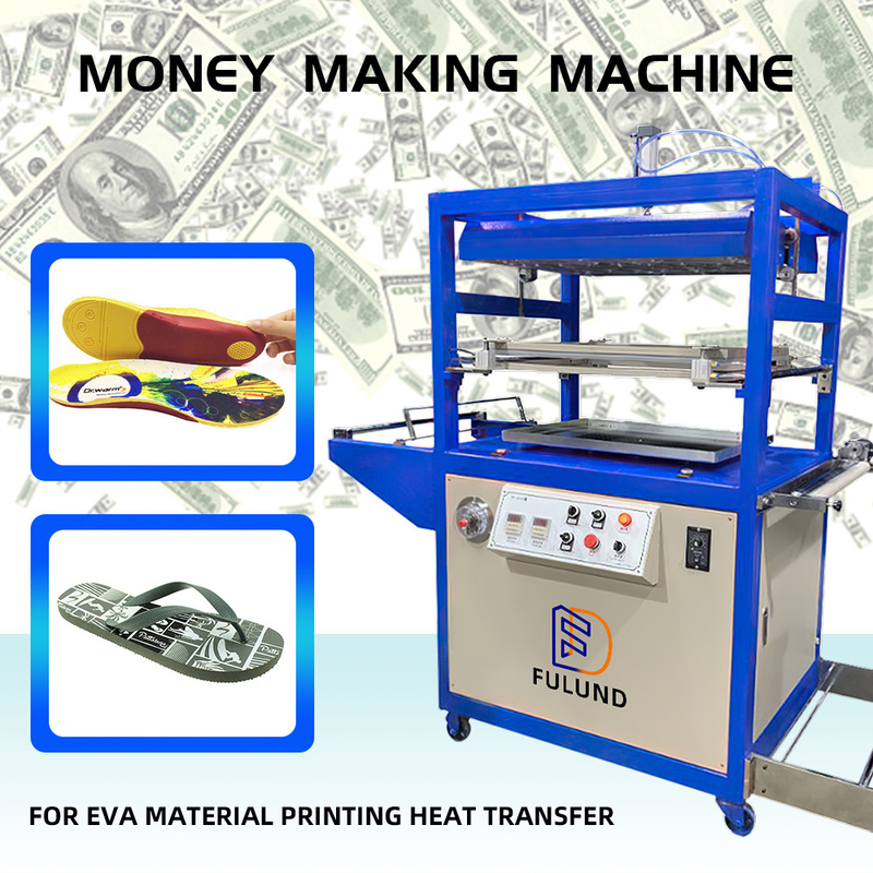 3D vacuum beach shoes /insole /sadals/slipper heat transfer printing machine for sale