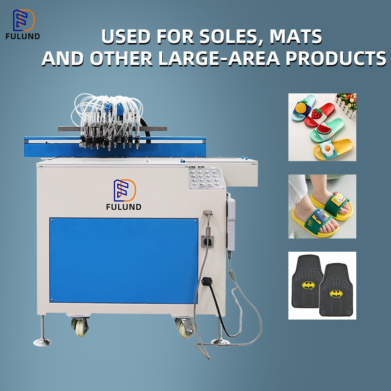 9 Color High Precision Full Automatic Glue Dispenser / Plastic Injection Machine