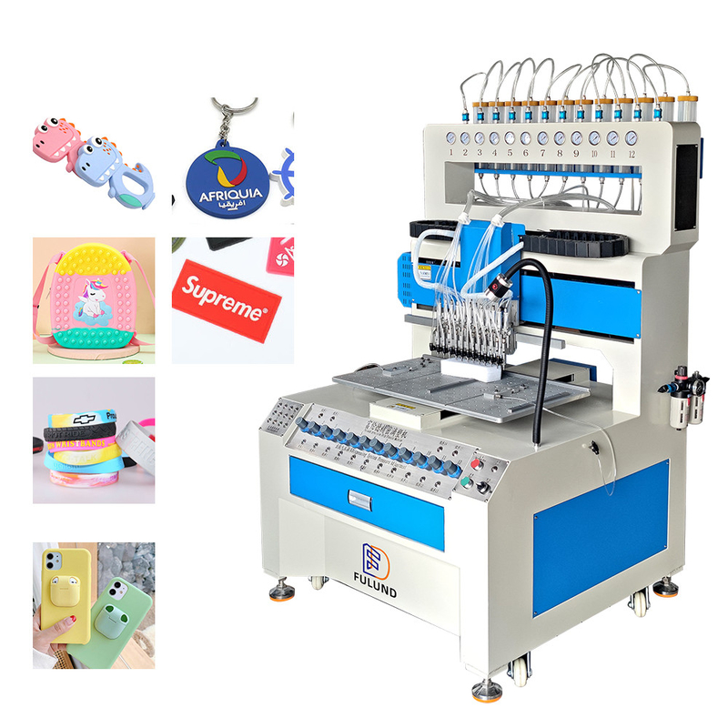 Silicone Micro Liquid Soft Popular Pvc Keychain Injection Machine Microplastic For Label