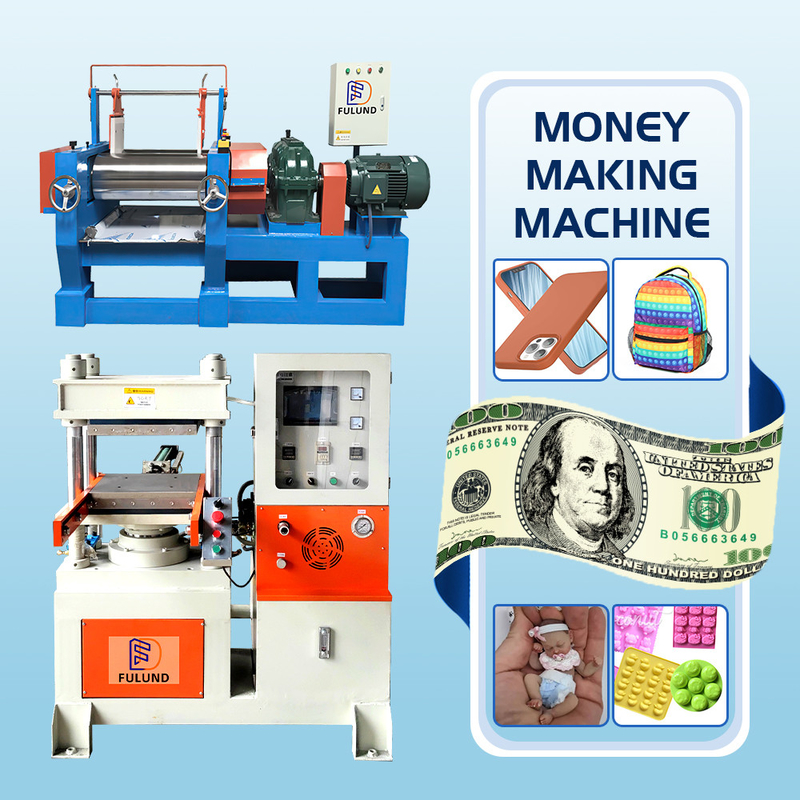 Hydraulic Rubber Vulcanizing Press For Sale