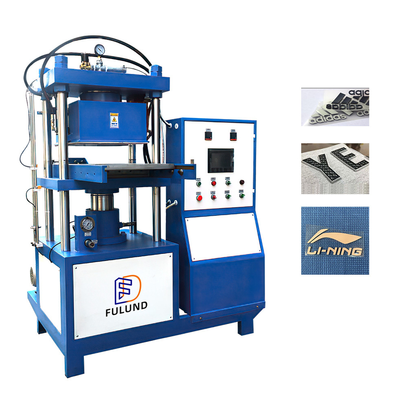 AC380V Silicone Products Making Machine Modern Vacuum Rubber Curing Vulcanizing Rolling Press