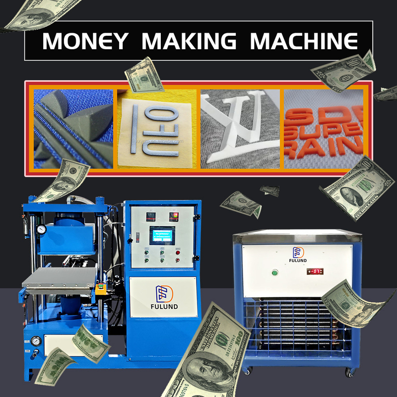 Vacuum Compression Rubber Molding Machine Vulcanization Press