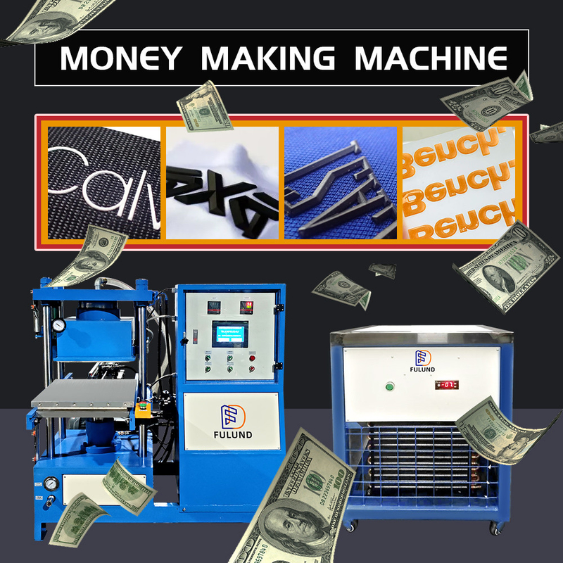 PLC Silicone Products Making Machine Rubber Vacuum Compression Molding Machine
