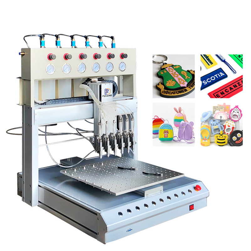 10.5KW Rubber Making Machine Making Silicone Patch Pvc Slipper Dispensing Machine