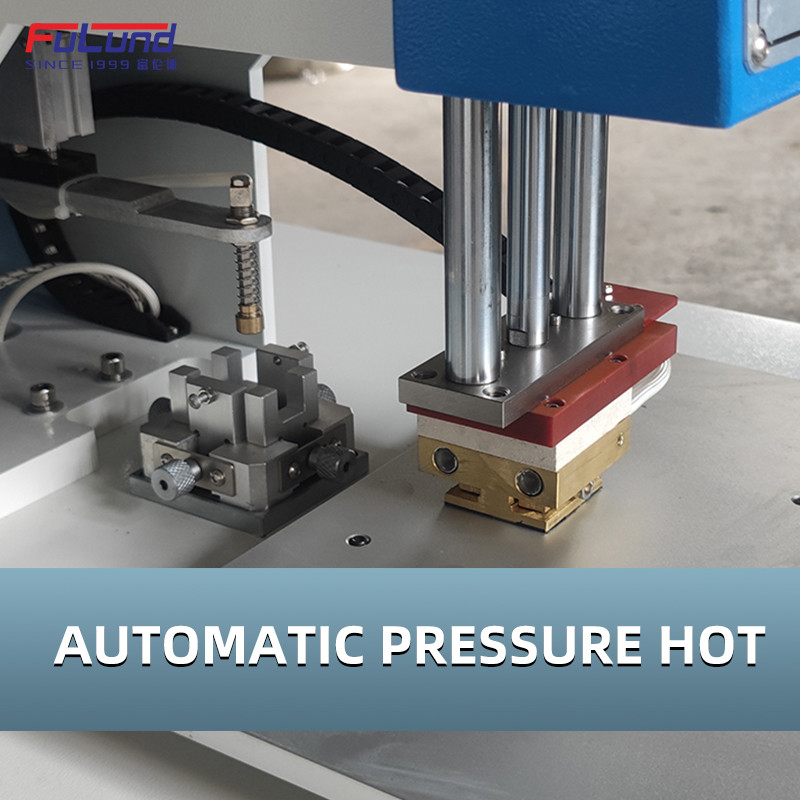 CE Verified Label Hot Stamping Machine For Insole Leather Notebook Cardboard
