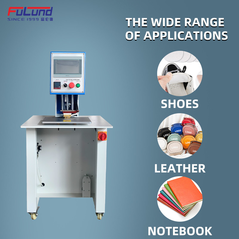 CE Verified Label Hot Stamping Machine For Insole Leather Notebook Cardboard