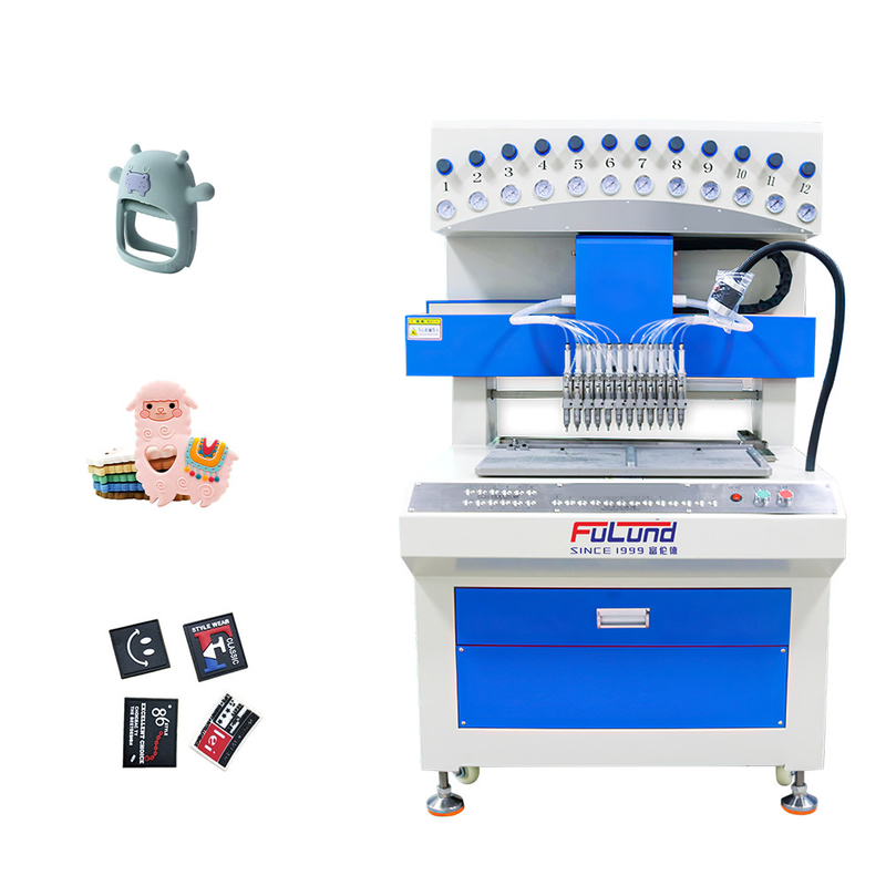 9 12 18 24 Colors High Precision Full Automatic Glue Dispenser/Dispensing Machines / Plastic Injection Machine