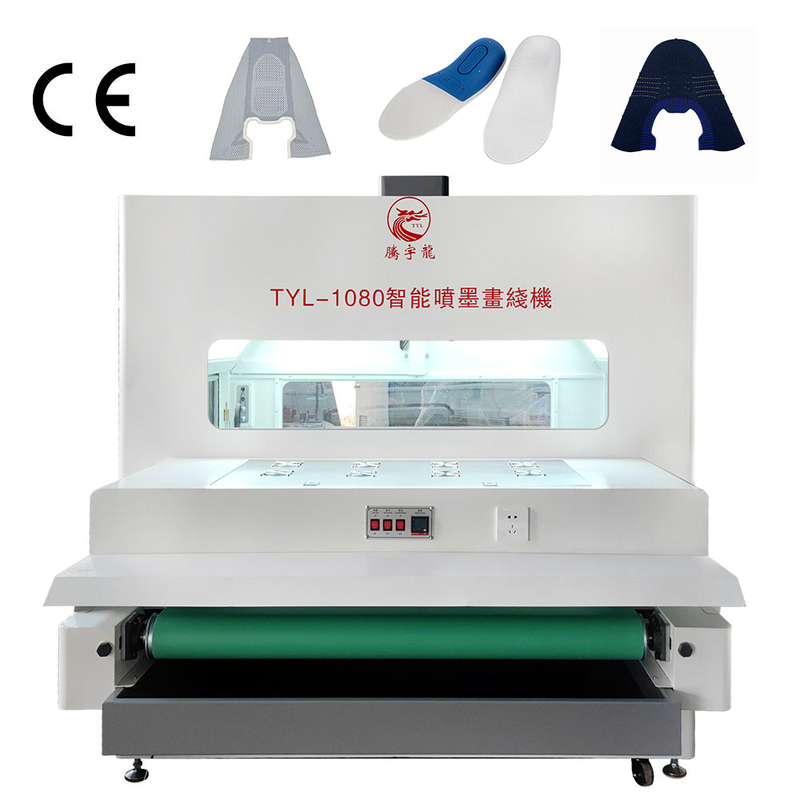 Automatic Inkjet Line Drawing Machine For Leather PU Shoe Making