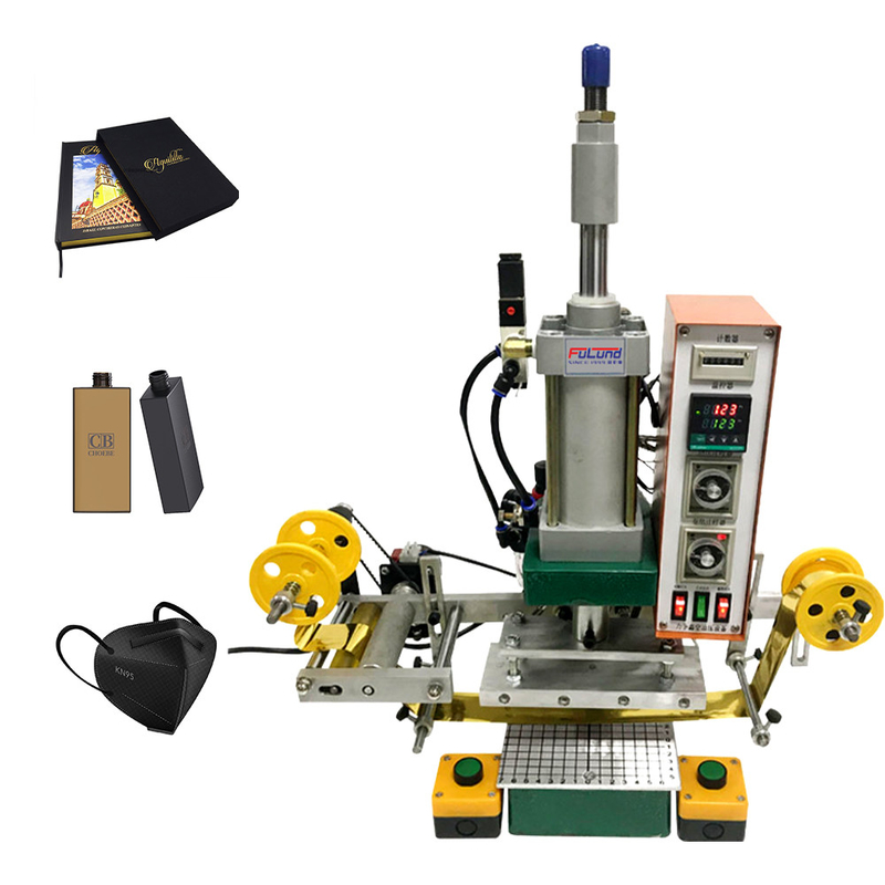 Leather Hot Foil Stamping Machine Automatic Digital For Labeling Embossing