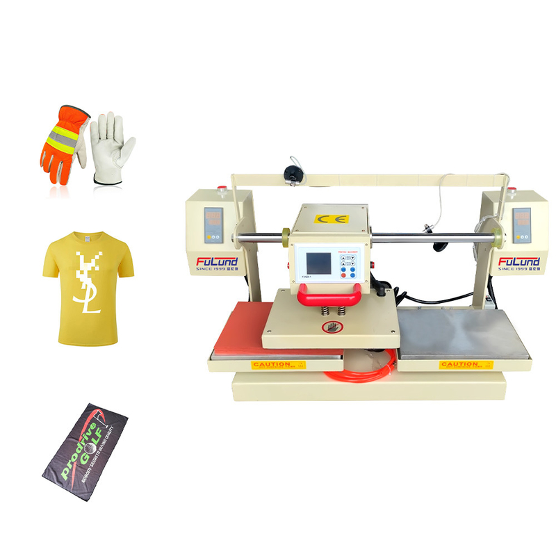 Industrial Automatic Heat Transfer Machine multifunctional For Clothes Bags Shoes OEM