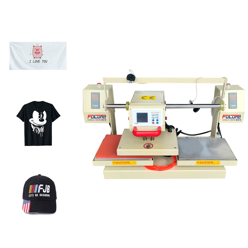 OEM Automatic Heat Transfer Machine , Heat Press Sublimation Machine For T Shirt
