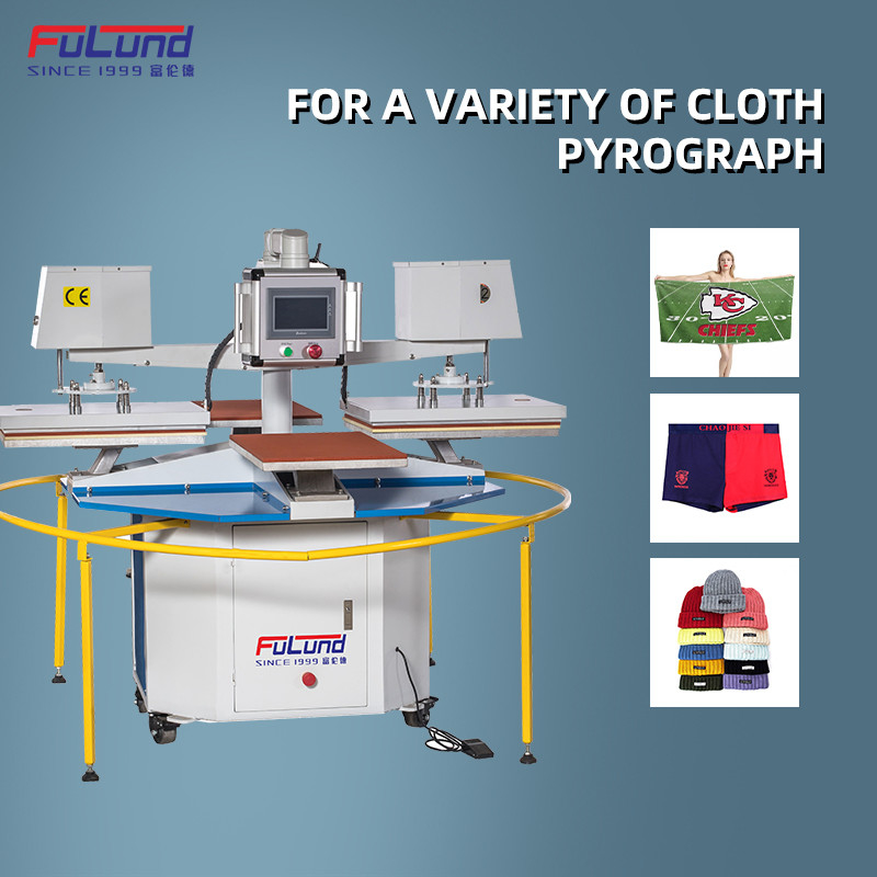 Upper Sliding Heat Transfer Press Printing Machine for t shirt Automatic
