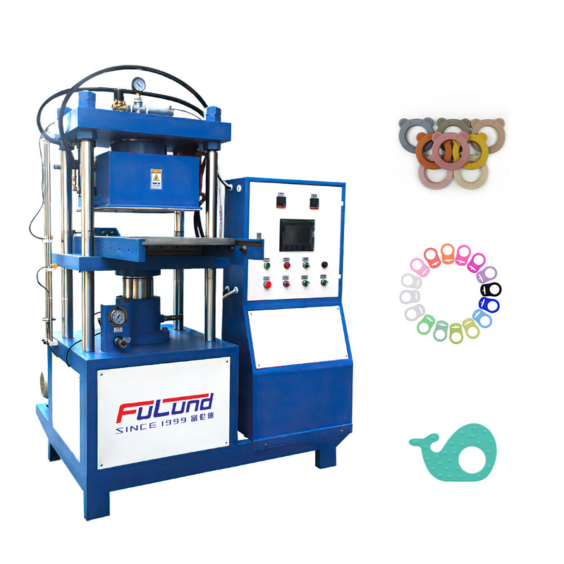 FuLund Automatic silicone mobile phone cases back cover flat vulcanizing machine