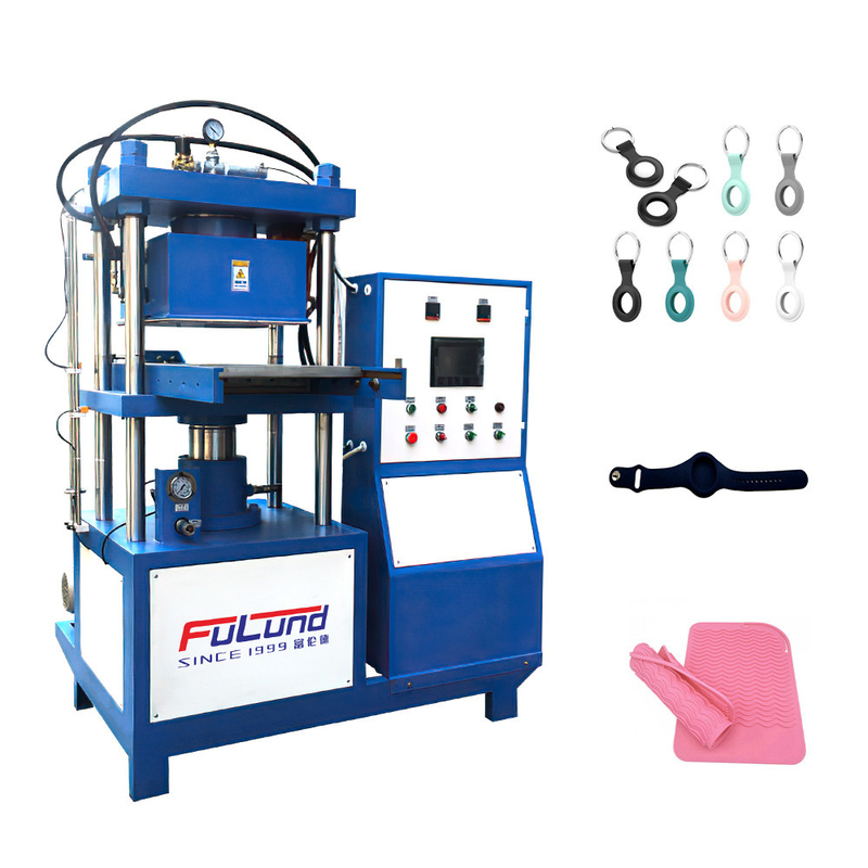 FuLund Automatic silicone mobile phone cases back cover flat vulcanizing machine