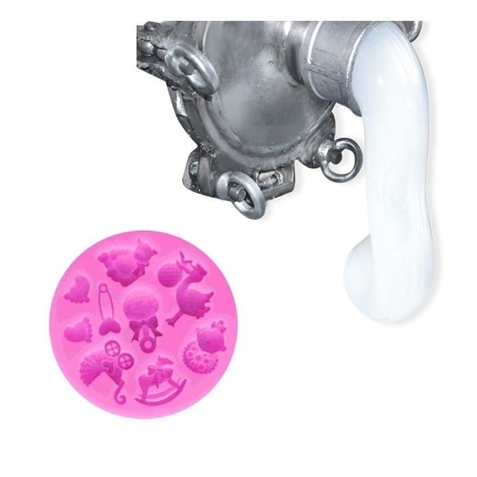 Anti Seep Silicone Rubber Material Solid Stickness For Mold Making CE Certified