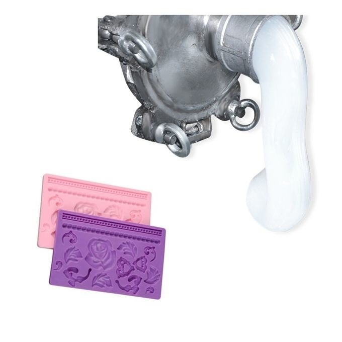 17 KN/M Silicone Mold Making Liquid Rubber Eco Friendly For Fabric