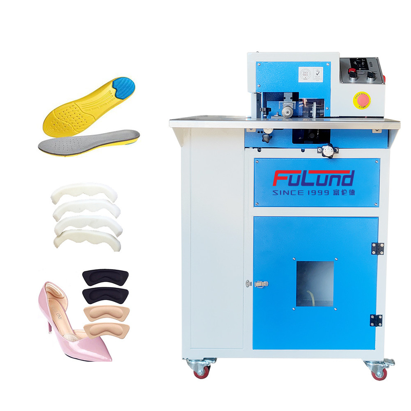 0.5KW Insole Making Machine , Shoe Manufacturing Equipment for foam rubber cutting