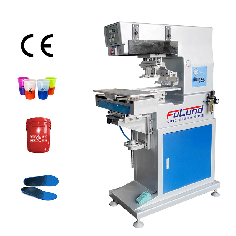 Desktop Pad Printing Equipment , Pneumatic 220V pad printer machine