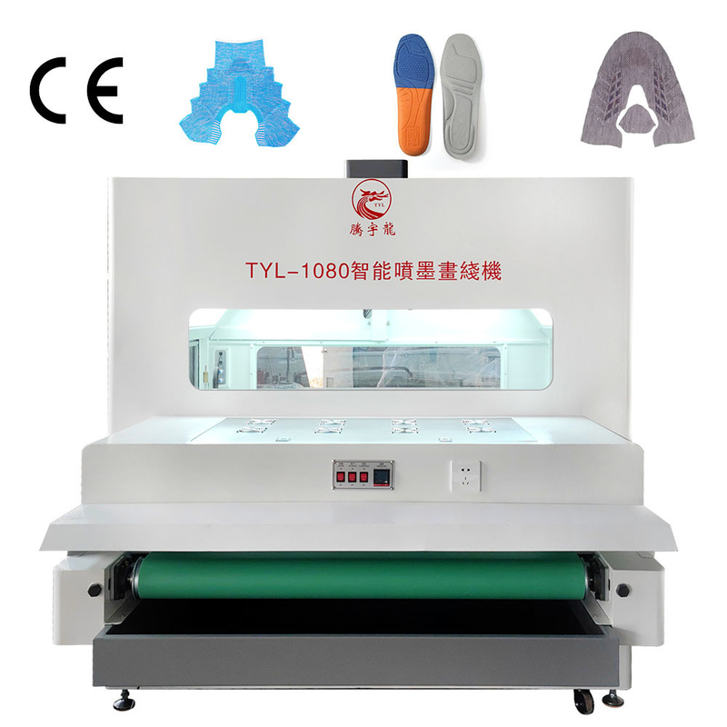 Visual Line Spray Shoe Making Machine For Nike Adidas Fulund Brand CE Certificate
