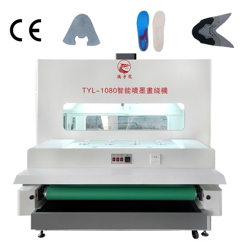 High Speed Automatic Inkjet Line Drawing Machine Leather PU Shoe Material Upper Line Drawing Machine For Shoe Factory