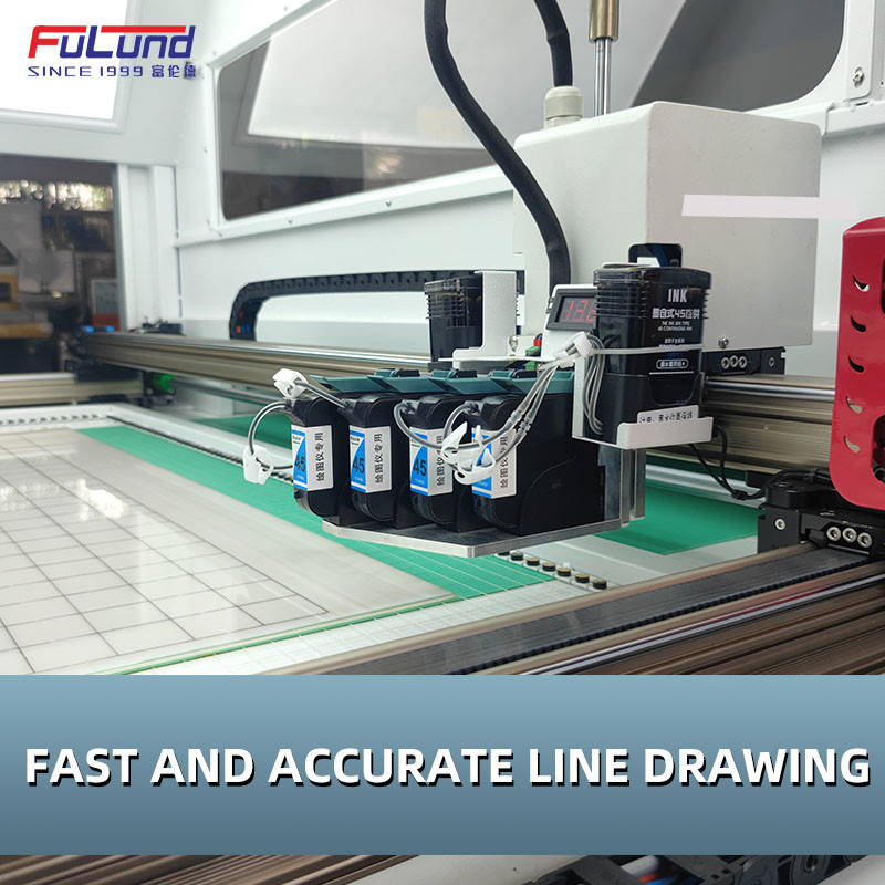 High Speed Automatic Inkjet Line Drawing Machine Leather PU Shoe Material Upper Line Drawing Machine For Shoe Factory