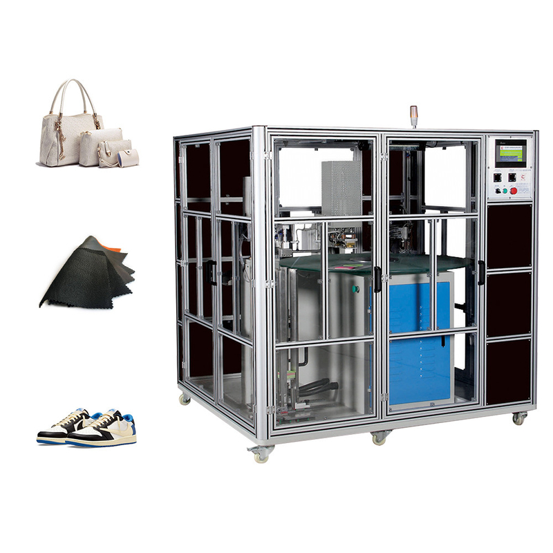 Industrial Shoe Making Machine Automatic Pneumatic For Label Labeling