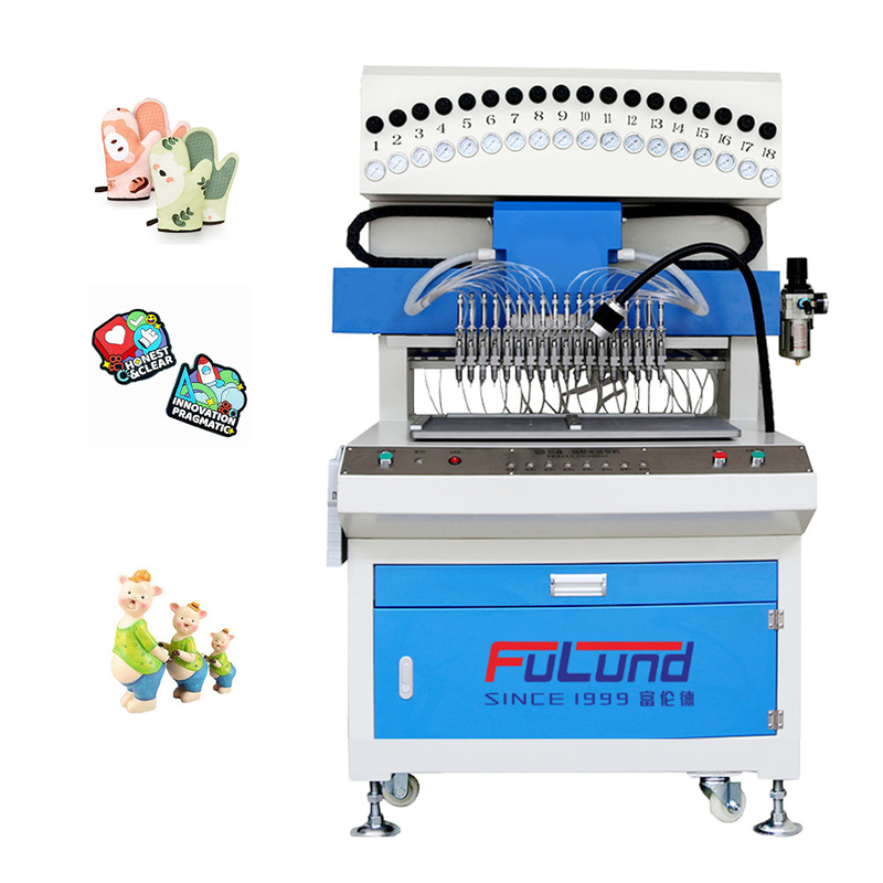 BEST SALE CE Trade Assurance Pvc Machinery Rubber Badge Silicone Patch Machine