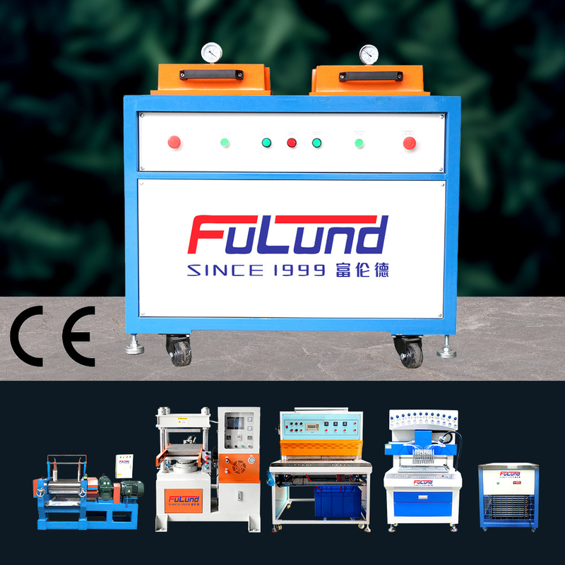 Full Automatic Rubber Making Machine , PVC Patch Maker Machine OEM ODM