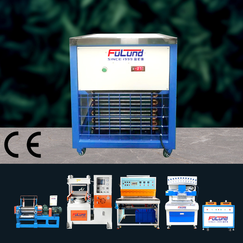 Full Automatic Rubber Making Machine , PVC Patch Maker Machine OEM ODM