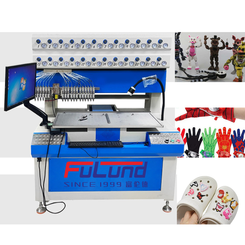 Rubber Mat Suitcase Label Making Pvc Logo Automatic Dispensing Machine With Bottom Price
