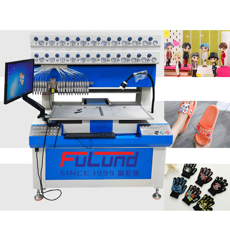Silicone Making Patches Custom Soft Rubber Logo Label Pvc Automatic Dispensing Machine With Cheap Prices