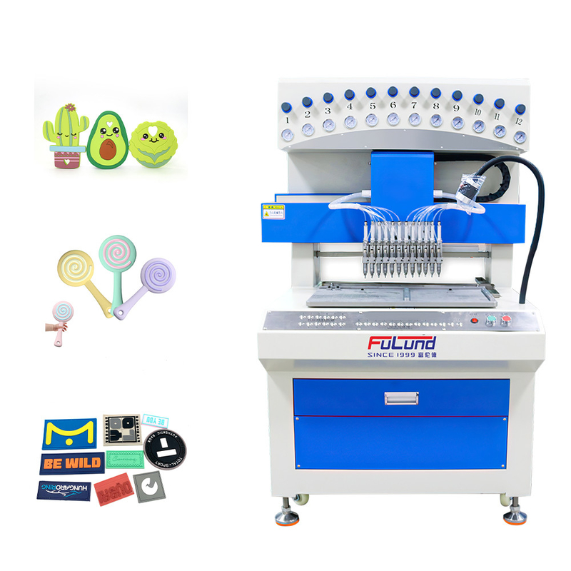 dripping machinery 12 18 24 Color multifunctional useful desktop plastic injection dotting dispensing molding machine
