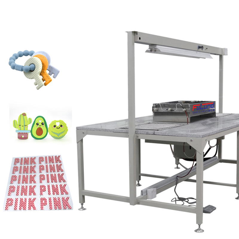 Double Layer Shoe Manufacturing Machine Shaping Furnace For Pvc Keychain