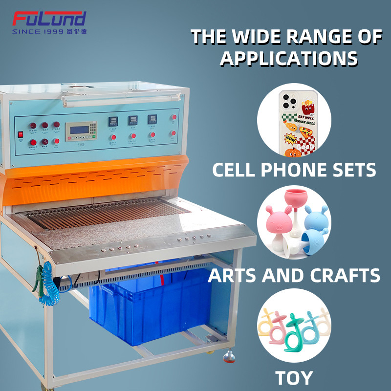 PVC Silicone Making Machine Drop Plastic Baking Forming Oven AC 220V